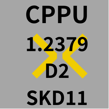 CPPU-1.2379-D2-SKD11